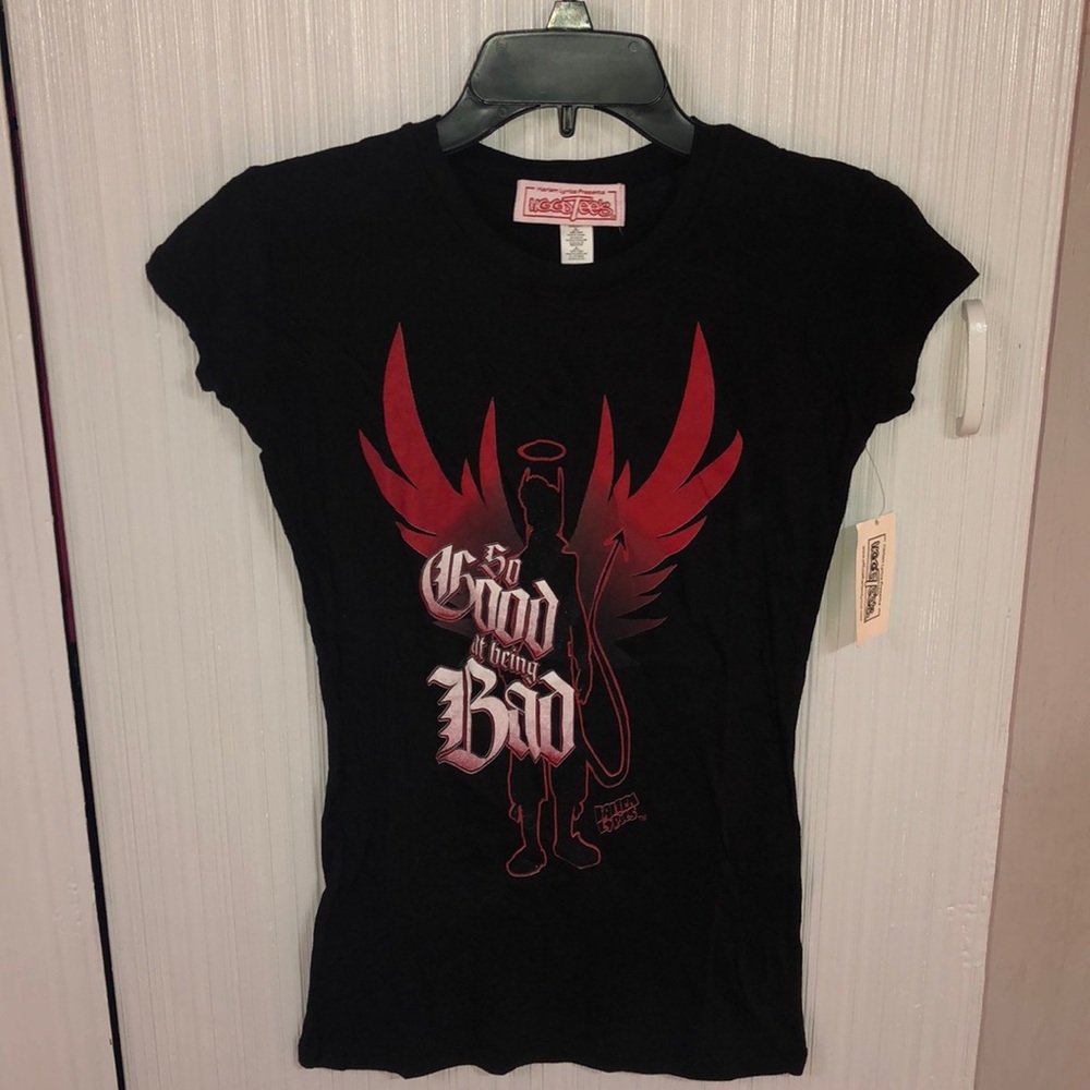 NWT HoodTees Juniors Graphic T-Shirt Size Small